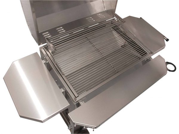 Deluxe Gas Grill - Deluxe Looking Down 600x450